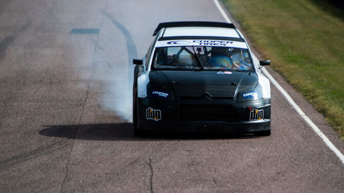 John McGuinness Rallycross Supercar 